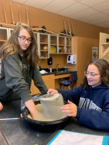 Portsmouth MIddle School microplastics activity
