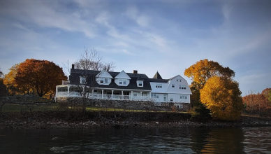 Carey Cottage from the water