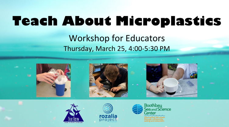 Teach About Microplastics Workshop March 25