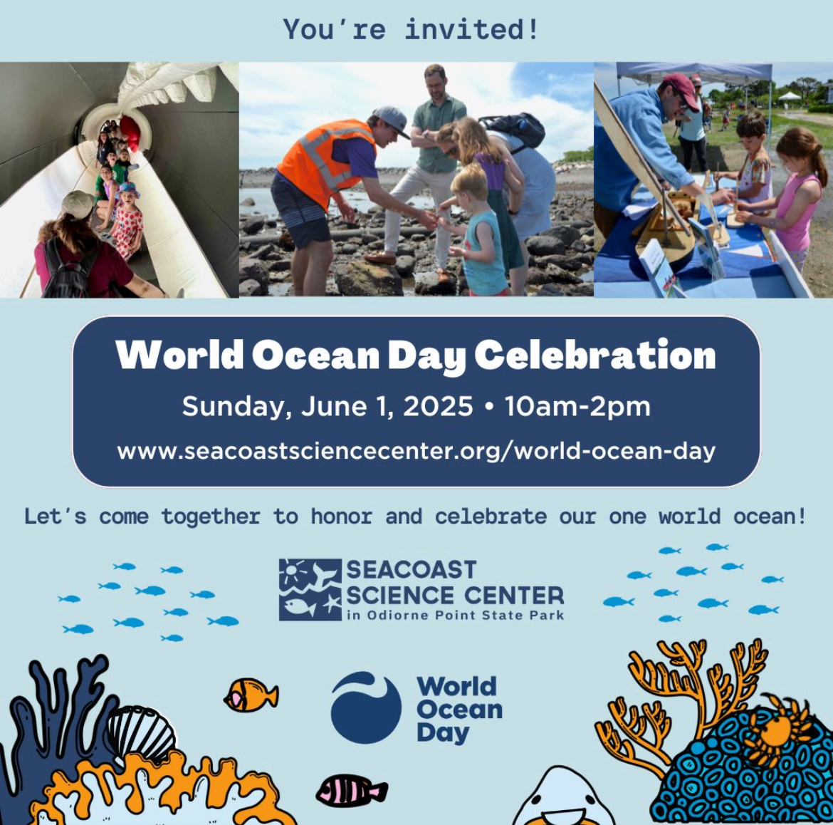 World Ocean Day Celebration at Seacoast Science Center