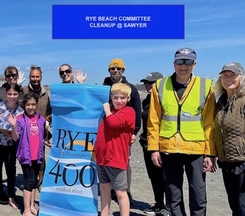Beach Cleanup Hosted by the Rye Beach Committee